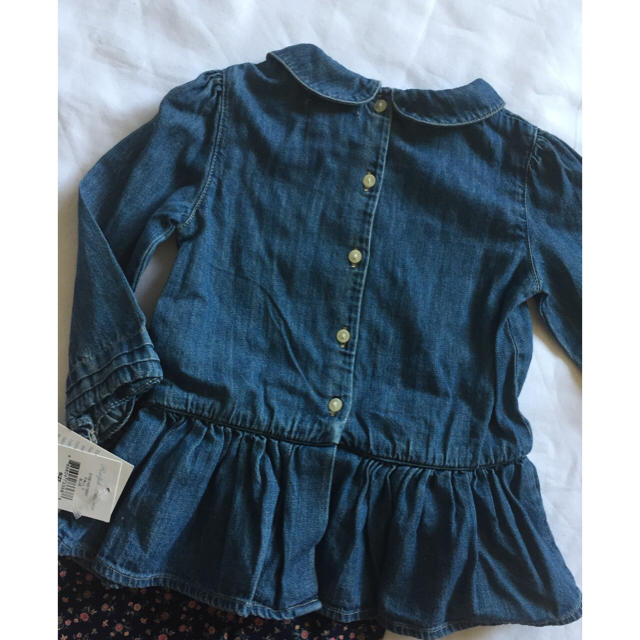 Ralph Lauren(ラルフローレン)の新品☆ラルフローレン ベビー 女の子 上下セット 80-85 キッズ/ベビー/マタニティのベビー服(~85cm)(ワンピース)の商品写真