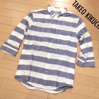 タケオキクチ(TAKEO KIKUCHI)の【売約済】他の方は購入しないでください！TAKEO KIKUCHIリネン(シャツ)