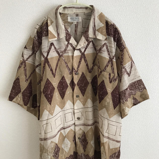一点物 総柄シャツ レトロシャツ デザインシャツ Haag Gents の通販 By Thread ラクマ