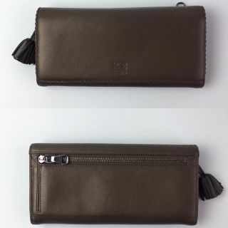 ロエベ(LOEWE)のロエベ 財布 長財布 レディース ナッパレザー ブラウン(財布)