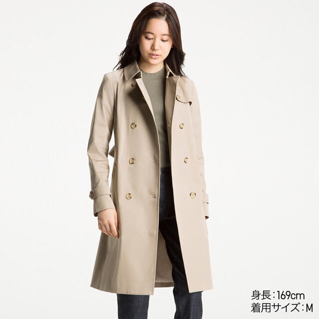 UNIQLO(ユニクロ)のユニクロ トレンチコート レディースのジャケット/アウター(トレンチコート)の商品写真