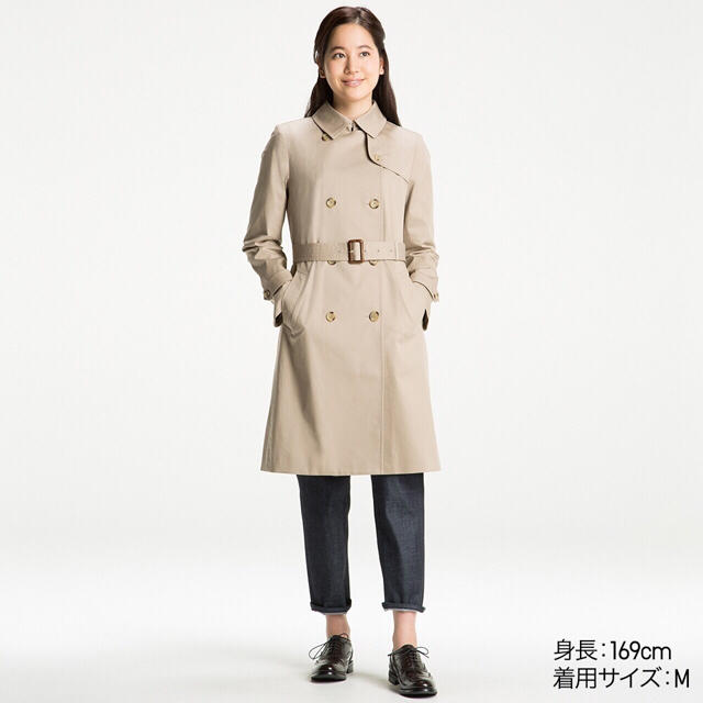 UNIQLO(ユニクロ)のユニクロ トレンチコート レディースのジャケット/アウター(トレンチコート)の商品写真