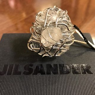 ジルサンダー(Jil Sander)のJIL SANDER♡ナチュラルストーンリング(リング(指輪))