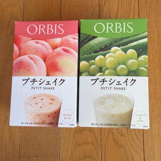 オルビス(ORBIS)のORBIS プチシェイク ホワイトピーチ&マスカットアリエ(ダイエット食品)
