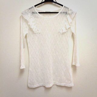 ワンアフターアナザーナイスクラップ(one after another NICE CLAUP)の新品！ナイスクラップ♡レーストップス(Tシャツ(長袖/七分))