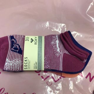 ロキシー(Roxy)のロキシー靴下3足(ソックス)