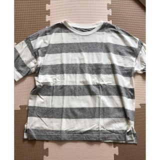 ムジルシリョウヒン(MUJI (無印良品))のMUJI💕ボーダーゆったりTシャツ💕(Tシャツ(半袖/袖なし))