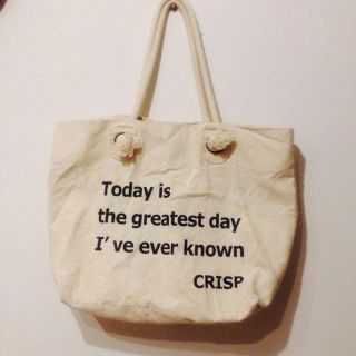 クリスプ(Crisp)のcrisp キャンパストート(トートバッグ)