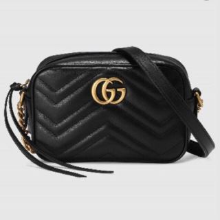 グッチ(Gucci)の〔GGマーモント〕 キルティング ミニバッグ(ショルダーバッグ)