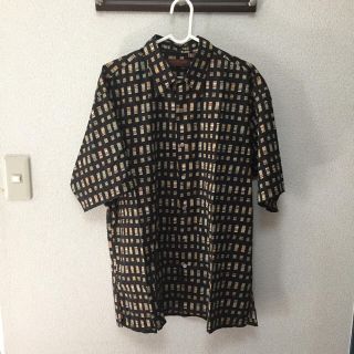 ポールスミス(Paul Smith)の美品 古着 総柄 デザイン 半袖 シャツ 菅田将暉 (シャツ)