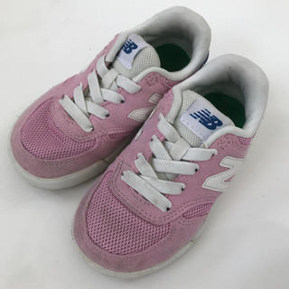 ニューバランス(New Balance)のピンク♡スニーカー14.5(スニーカー)