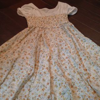 ハンジロー(HANJIRO)の♡花柄 ワンピース♡送料込(ミニワンピース)