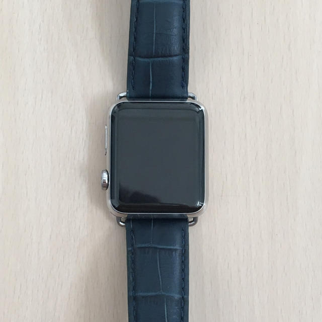 MORELLATO(モレラート)のApple Watch レザーバンド メンズの時計(ラバーベルト)の商品写真