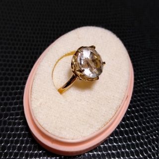 STAR JEWELRY - スタージュエリー クオーツ リング 18金 11号 大粒 星