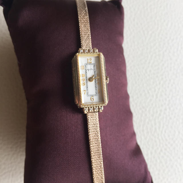 【ファッション通販】 - agete アガット 限定時計 10kダイヤ 腕時計