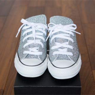 コンバース(CONVERSE)のコンバーススニーカー ★シルバーラメ★(スニーカー)