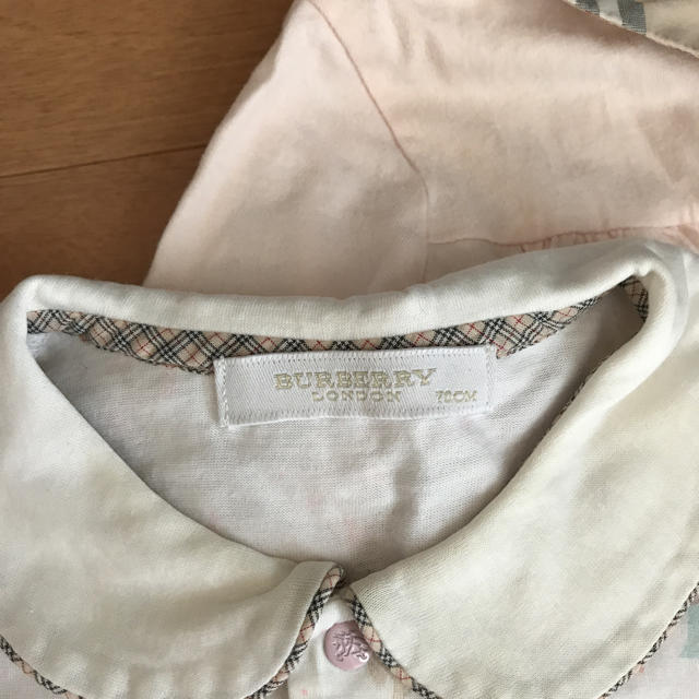 BURBERRY(バーバリー)のBurberry ロンパース女の子 キッズ/ベビー/マタニティのベビー服(~85cm)(ロンパース)の商品写真