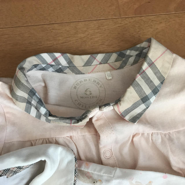 BURBERRY(バーバリー)のBurberry ロンパース女の子 キッズ/ベビー/マタニティのベビー服(~85cm)(ロンパース)の商品写真