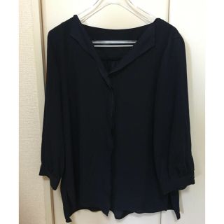 ジャスグリッティー(JUSGLITTY)のジャスグリッティ★抜け衿ゆるシャツブラウス(シャツ/ブラウス(長袖/七分))