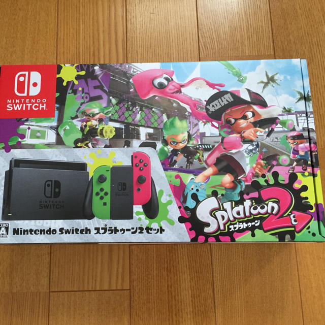 家庭用ゲーム機本体【新品送料込】Nintendo Switch本体 スプラトゥーン