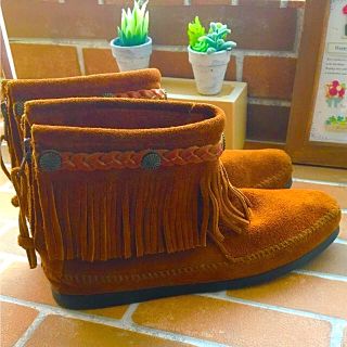 ミネトンカ(Minnetonka)のMINNETONKAブーツ  24cm(ブーツ)