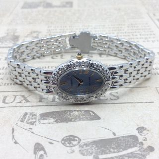 SEIKO セイコー エクセリーヌ ダイヤP 白蝶貝文字盤 シルバー