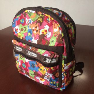 レスポートサック(LeSportsac)の超美品！レスポートサック 小さめリュック 肩ひも調整(リュックサック)