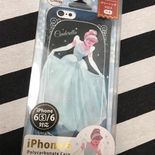 ディズニー(Disney)の未使用 訳あり シンデレラ iPhone6/6s ケース(iPhoneケース)