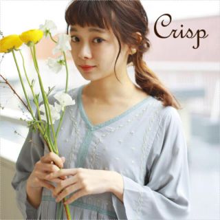 クリスプ(Crisp)の新品未使用 crisp ワンピース(ひざ丈ワンピース)