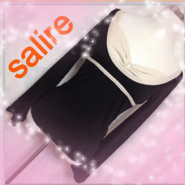 salire(サリア)のインナーin風♡フレアTops レディースのトップス(カットソー(長袖/七分))の商品写真