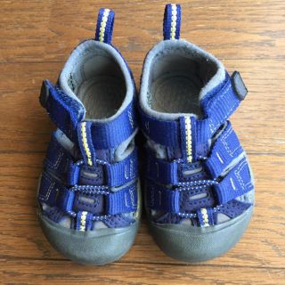 キーン(KEEN)の再値下げ‼️keen キッズ サンダル (11.5㎝)ブルー(サンダル)