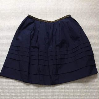 ユナイテッドアローズグリーンレーベルリラクシング(UNITED ARROWS green label relaxing)の【美品】ユナイテッドアローズ グリーンレーベルリラクシング スカート ネイビー(ひざ丈スカート)