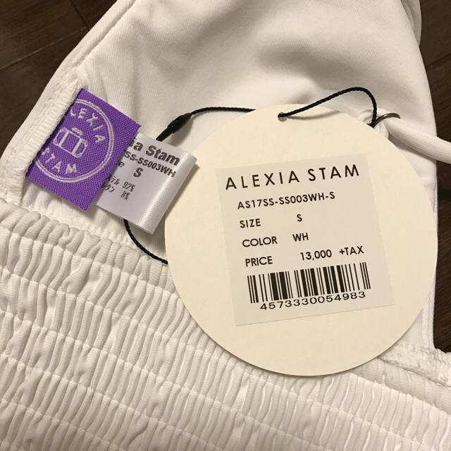 ALEXIA STAM(アリシアスタン)の完売 新品未使用タグ付きalexiastam 2017ss ビキニトップス レディースの水着/浴衣(水着)の商品写真