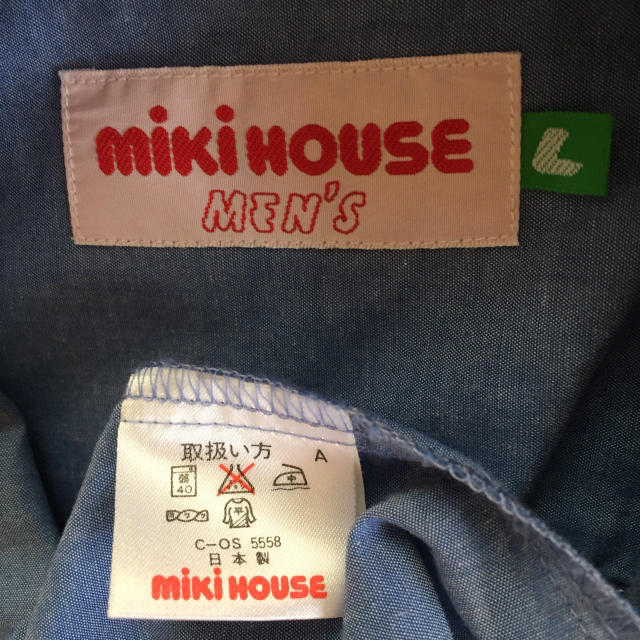 mikihouse(ミキハウス)の【値下げ】miki house シャツ メンズのトップス(シャツ)の商品写真
