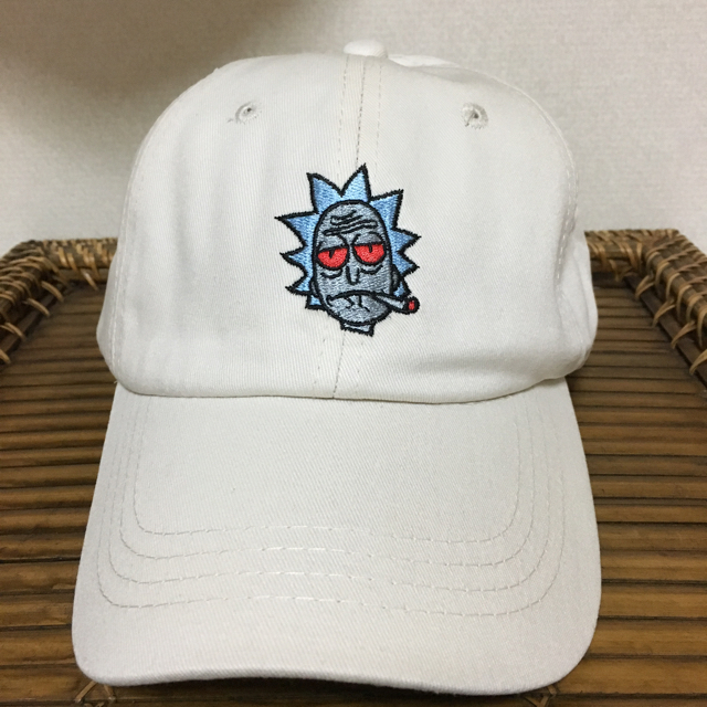 Rick and Morty Smoke weed cap  joint 420 メンズの帽子(キャップ)の商品写真
