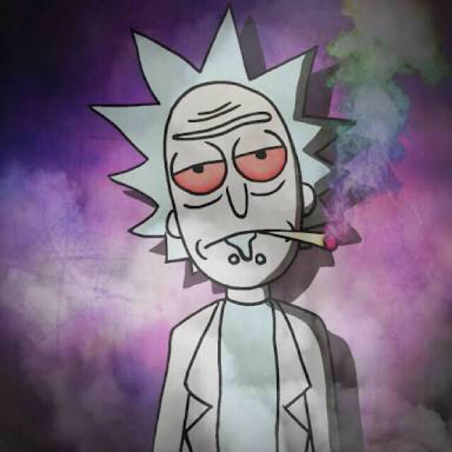 Rick and Morty Smoke weed cap  joint 420 メンズの帽子(キャップ)の商品写真