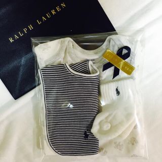 ラルフローレン(Ralph Lauren)の定価半額以下！ラルフ☆ギフトセット70.80(ロンパース)