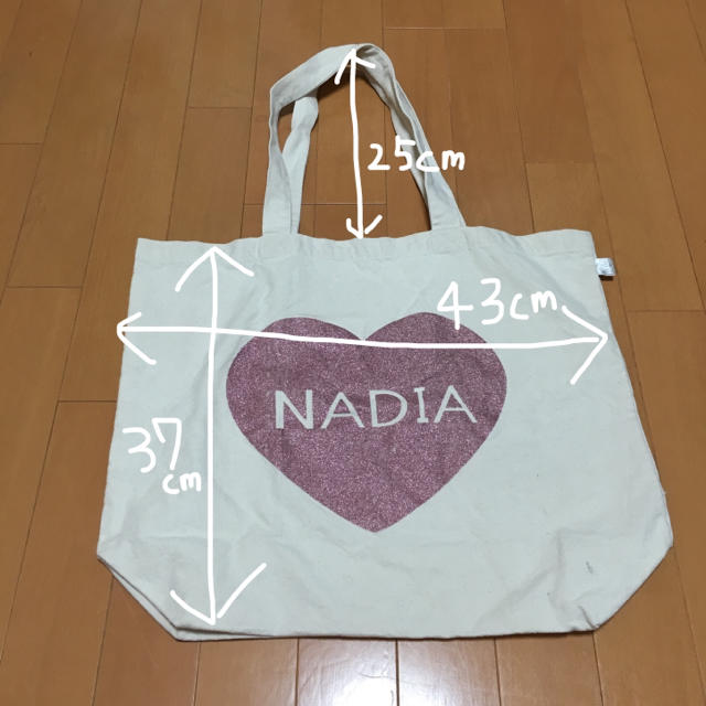 NADIA(ナディア)の10/1まで限定値下げ☆トートバッグ(NADIA) レディースのバッグ(トートバッグ)の商品写真