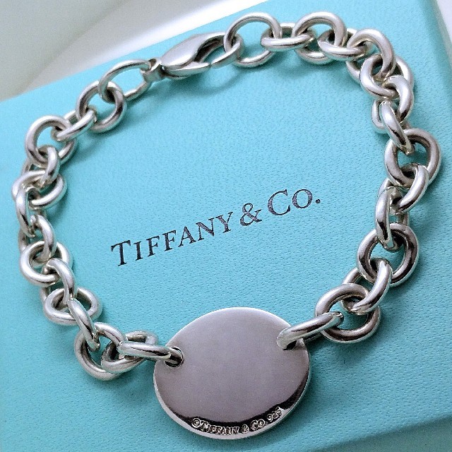 Tiffany&Co. ティファニー オーバル タグ ブレスレット
