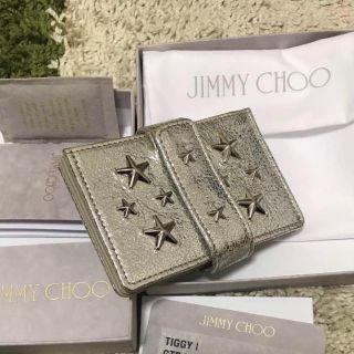 ジミーチュウ(JIMMY CHOO)のジミーチュウ名刺入れ 新品‼️(名刺入れ/定期入れ)