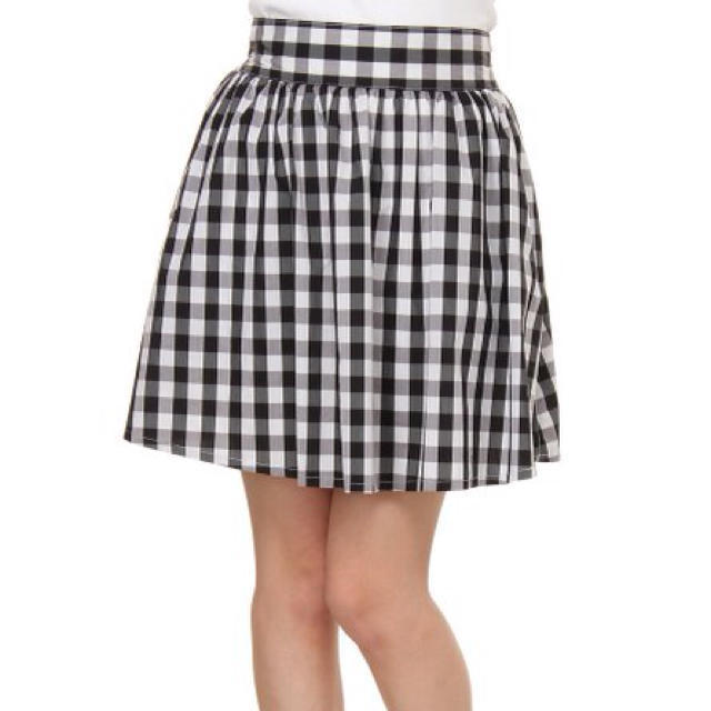 a.g.plus(エージープラス)のギンガムチェックスカート レディースのスカート(ミニスカート)の商品写真