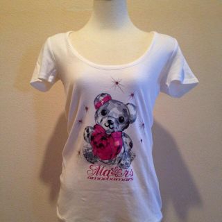 マーズ(MA＊RS)のMARS♡クマちゃんロングTシャツ(Tシャツ(半袖/袖なし))