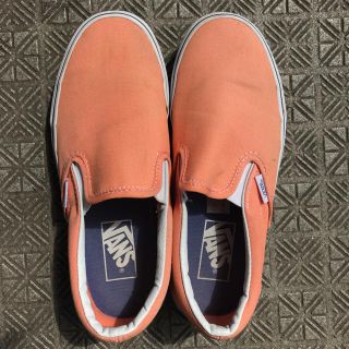 ヴァンズ(VANS)のVANS スリッポン オレンジ(スリッポン/モカシン)