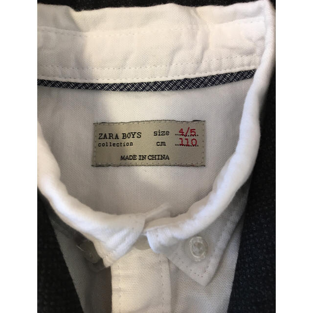 ZARA KIDS(ザラキッズ)のzara boys シャツ キッズ/ベビー/マタニティのキッズ服男の子用(90cm~)(ブラウス)の商品写真