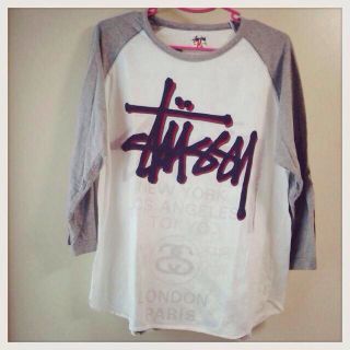 ステューシー(STUSSY)のstussy ラグランTee♡(Tシャツ(長袖/七分))