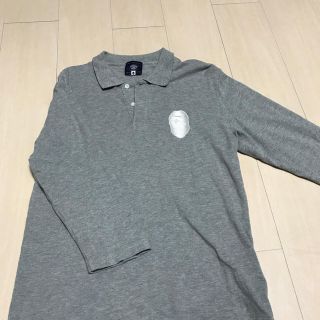 アベイシングエイプ(A BATHING APE)の【ベニー様専用】★A BATHING APE★ポロシャツ★グレー(ポロシャツ)