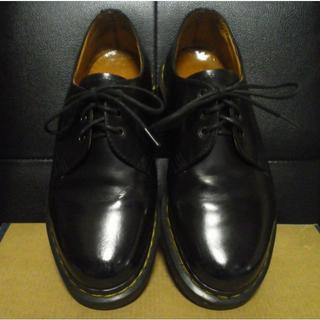 ドクターマーチン(Dr.Martens)のDr.Martens 英国製 3ホール UK4 黒 1461 ビンテージ(ローファー/革靴)