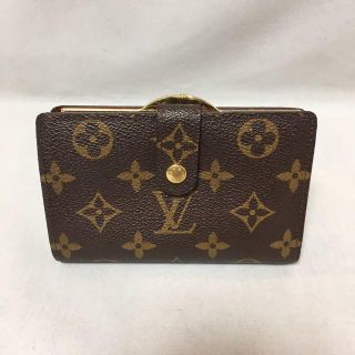 ルイヴィトン(LOUIS VUITTON)のルイヴィトン　モノグラム　ガマ口財布　M61663　箱付(財布)