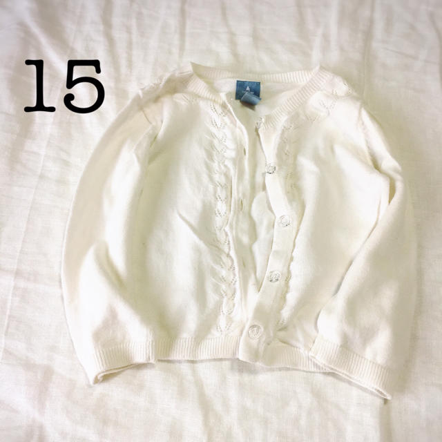 babyGAP(ベビーギャップ)のbabyGAP カーディガン 90cm キッズ/ベビー/マタニティのキッズ服女の子用(90cm~)(カーディガン)の商品写真