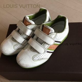 ルイヴィトン(LOUIS VUITTON)の☆LOUIS VUITTON ルイヴィトン キッズスニーカー ☆29(スニーカー)